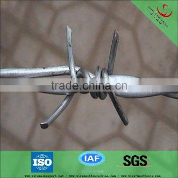 Single loop razor barbed wire