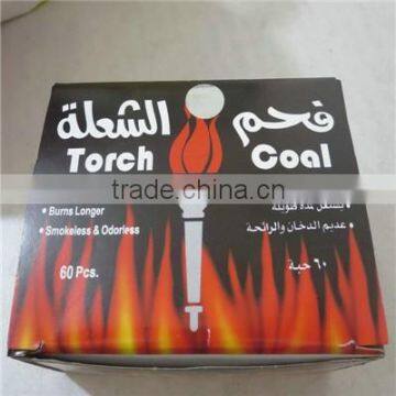 Silver Bamboo Hookah Charcoal for Sale