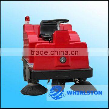 whirston industrial yard sweeper