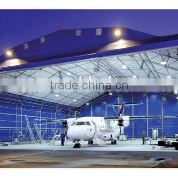 Metal roofing structure aircraft hangar prefabricated hall