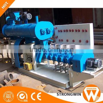 Best selling Henan Strongwin floating fish feed pellet machine for making fish feed