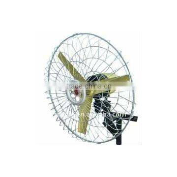 high strength and capability rotary-type wall fan with protective cover