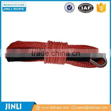 Jinli red 1/4'' x 50' winch rope