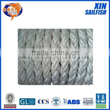 high quality 8 strand nylon hawser rope for marine use