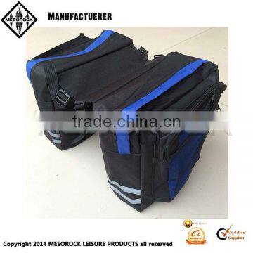 Bike Bicycle Cycling Rear Seat Double Panniers Bag Trunk Rack Pack Pouch photo-2