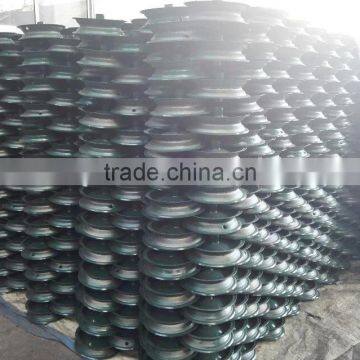 Best Quality Brasil Martet pu Wheel 3.25/3.00 8 Steel Rim Wheelbarrow Rim for Brazil Market photo-3