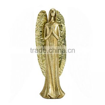 Gold Winged Angel Figurine