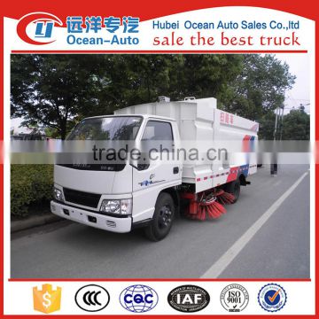 JMC 4X2 mini road sweeper truck for sale