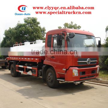 Dongfeng Tianjin 12000L 12000liter used water tanker truck for sale