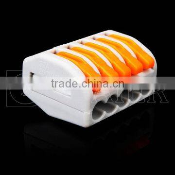 Wago Electrical Screw Pcb Terminal Block Connector,push Type Spring Speaker Terminal Connector,wire Terminal Clip photo-2