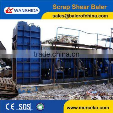 High quality scrap aluminum baling shear