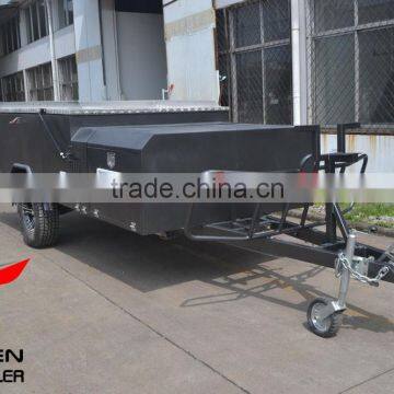 New Hard Floor Camper Trailer (matt Gray Painting)