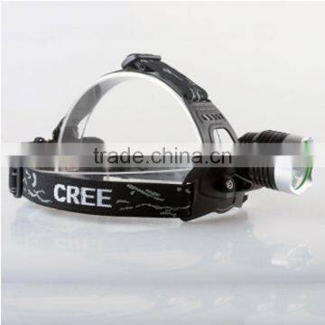 2x18650 Rechargeable Li-ion Batteries Ultrabright XML-T6 LED Headlamp