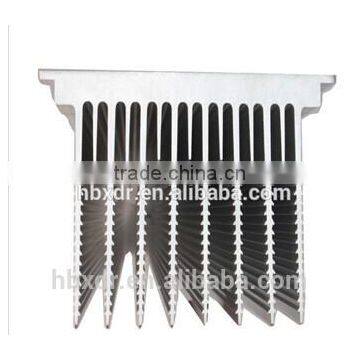 Aluminium extrusion heat sink-Alu 6063-T5 special shapes/sections available