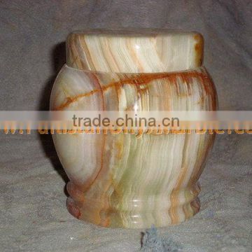 PAKISTANI CHEAP EXPORT QUALITY URNS ONYX MARBLE HANDICRAFTS