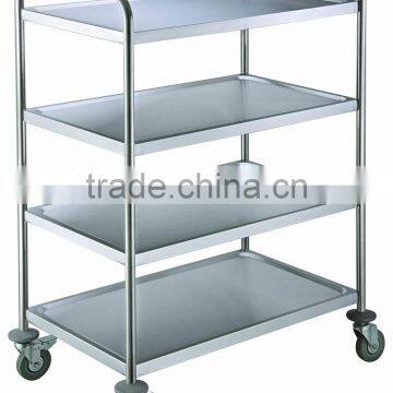 Four-layers Stainless Steel Hot Pot Cart