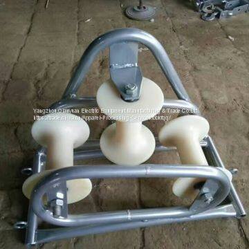 Three Wheel Corner Cable Pulley Roller photo-4