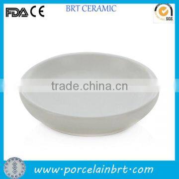 High grade round white Bath Soap Dish