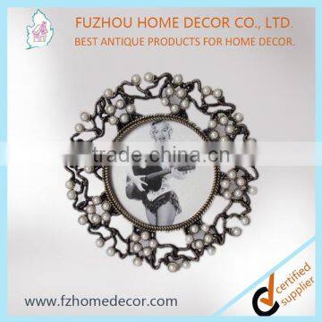 Wedding 2015 New Style Acrylic Photofunia Round Metal Photo Frame photo-2