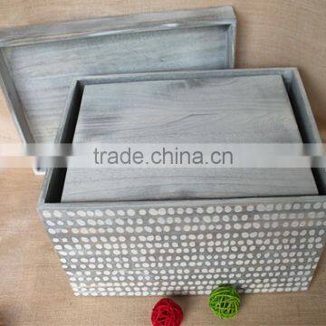 2016 Hotsale High Quality Rectangle Wooden Packing Box photo-3