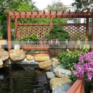 Made in China outdoor wpc pavilion,High quality eco-friendly laminate garden pergola