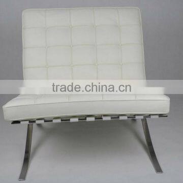 Barcelona Chair - Black Italian Leather - Premium Reproduction photo-3