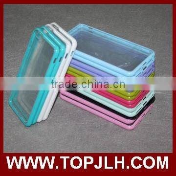 Blank UV Case for Iphone 6 Plus , UV Transparent Mobile Phone Case With Tpu Side photo-6