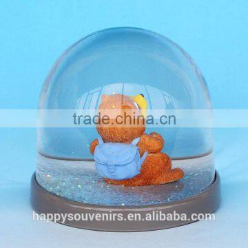 Cute Animals Squirrel Plastic Snow Globes For Decor photo-4