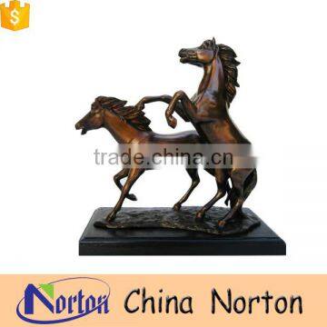 pairs of horse bronze figurines tabletop decor NTBH-HR034Y