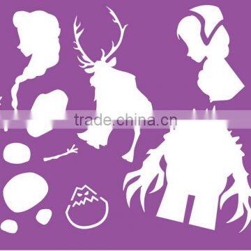 Funny Safety Plastic Drawing Stencil For Children photo-4