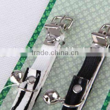 Leather Collar With Bell/2PC PET COLLAR photo-2