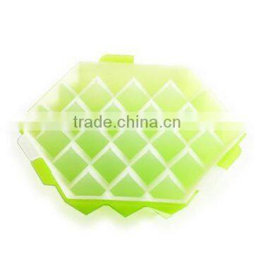 Crystal Shape Plastic Ice Mold With Cover photo-2