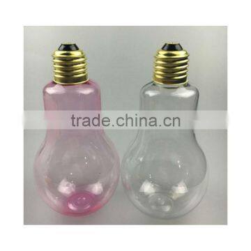 Hot Selling 50ml Mini Light Bulb Shaped Aluminum Scrwe Cap PET Shaker photo-4