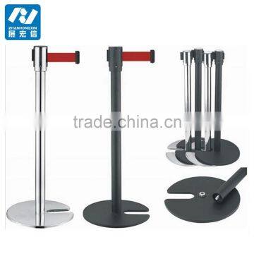 Queue Line Stand&amp;barrier Stand Stainless Steel photo-3