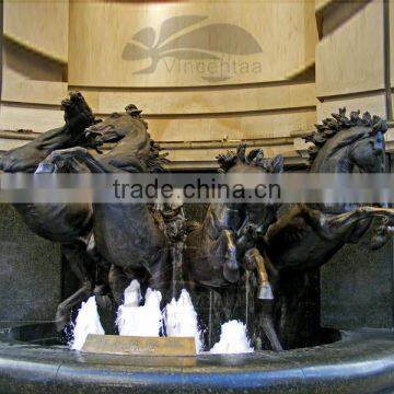 High Quality Horse Bronze Fountain