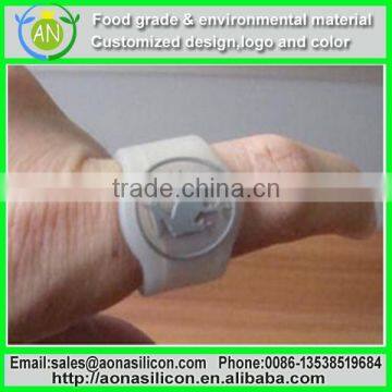 2014 Low price promotion gift silicone finger ring