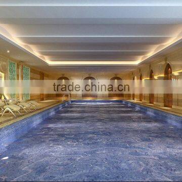 Professional Interior 3D Rendering Design for Classic Elegant Indoor Swimming Pool BF11-12303e