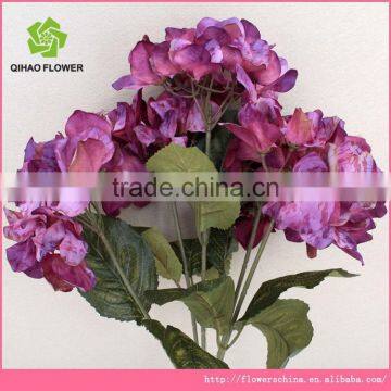 Autumnal hydrangea artificial hydrangea bouquet decorative landscaping hydrangea bouquet