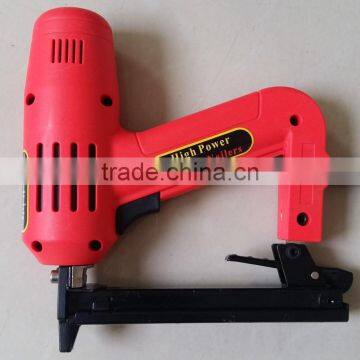 1500w 8016 Lower Noise Handheld Electric Brad Nail Crown Stapler Gun Portable Electric Nailer Gun photo-2