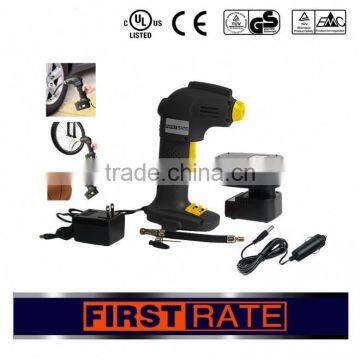 Good price Portable Rechargable 9.6V 12V 14.4V 18V air pump machine