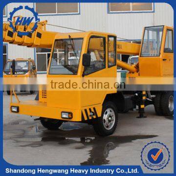 5 Ton Lorry Truck Crane With Lifting Height 22 Meter With Kinds Chassis