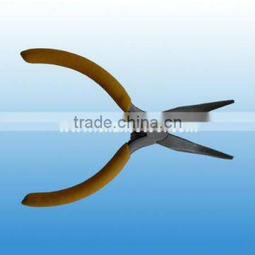 Mini Bent nose Plier with dipped handle PSC067