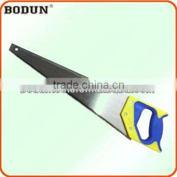 B9029-1 double color rubber handle hand saw with meter