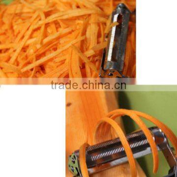Ultra Sharp Stainless Steel Dual Julienne & Vegetable Potato Peeler photo-5