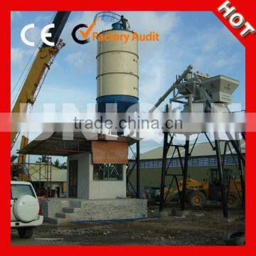 2013 Hot HZS35 Hopper Concrete Batching Plant With PLC Control System