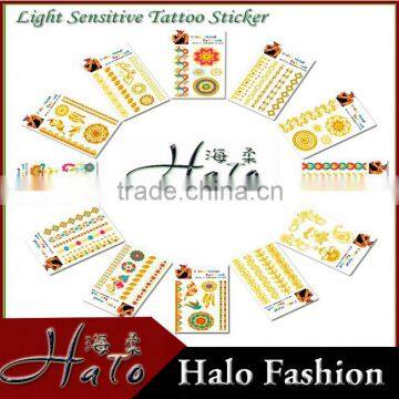High Quality Eco-friendly Men Gliter Tattoo DesignPower Supply Tattoo T006-003