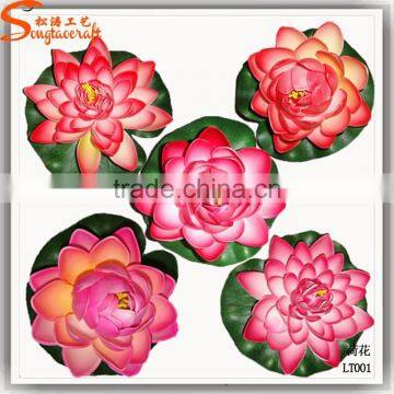 2017 New Type Artificial Lotus Flower Real Touch Decorative Artificial Lotus Flower for Sale photo-6