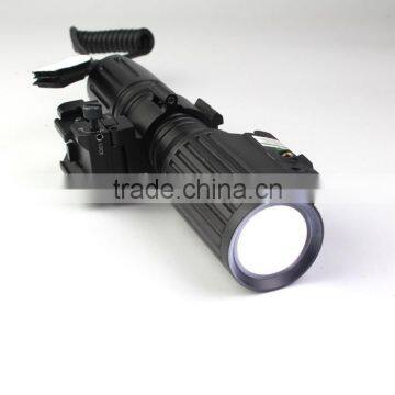 Tactical Professional Hunting Green Laser Sight With 1000 Lumens CREE T6 LED Flashlight With Strobe Light photo-2