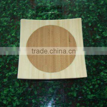 Bamboo tea cup mat