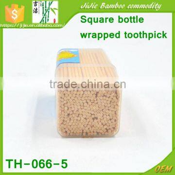 TH-066 Wholesale Square Bottle Wrapped Toothpick in Square Bootle for Christams photo-2